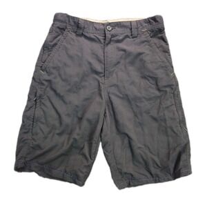 REI Co-Op Shorts Mens Size 30 Gray Nylon Zipped Pockets Outdoor Hiking Camping‎